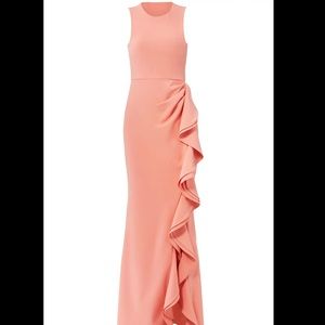 Peach Parker Madeline Ruffle-Trimmed Dress